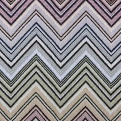 Missoni Home plaid con frange 130x190 cm PERSEO 160 zig-zag multicolore