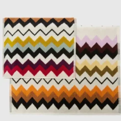 Missoni Home Set Asciugamani Viso e Ospite in Spugna MURRINA 100