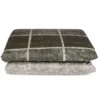 Plaid imbottito da divano CARRARA 130x180 cm Module brown
