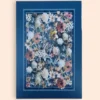 Plaid imbottito da divano GABEL 130x170 cm Profumo blu