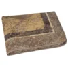 Plaid imbottito da divano GABEL 130x170 cm Carezza Cognac