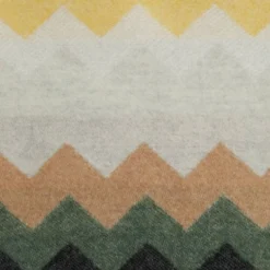 Plaid Missoni Home con frange 130x190 cm CLIFFORD 160 zig-zag
