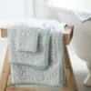 Set 1+1 - Asciugamano e ospite PIP STUDIO Tile de Pip Light Blue