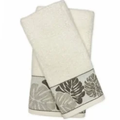 Set 1+1 asciugamano viso e ospite in spugna 400 gr BETH beige