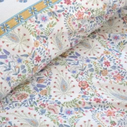 Set Copripiumino Matrimoniale PIP STUDIO Kairi Bloom bianco-azzurro