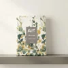 Set Lenzuola-copriletto matrimoniali 100% cotone foliage verde