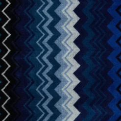 Set 1+1 MISSONI HOME asciugamano e ospite Giacomo 50 blu