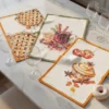 Set 3 strofinacci da cucina GOUTER canovacci in puro cotone - 3 disegni