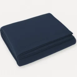 SOMMA Coperta di Lana Singola Daisy 160x210 Blu Polvere