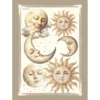 Strofinaccio cotone 58x80 cm Sole Luna TAG HOUSE corda