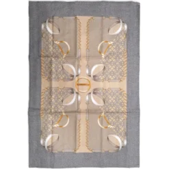 Strofinaccio Cucina BORBONESE canovaccio Foulard grigio 50x70