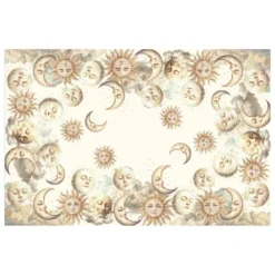 TAG HOUSE Tovaglia Sole Luna Beige