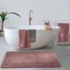 Tappeto Bagno Morbido Gabel ATMOSFERA | Malva 100% cotone