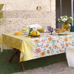 Telo Arredo Bassetti Granfoulard Casablanca Y1 Giallo Oro - 350x270 cm