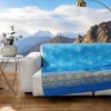 Telo Arredo Bassetti Granfoulard Pallavicino C1 Blu - Misura 350x270 cm