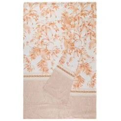 Telo Arredo Bassetti Granfoulard Ibiscus Tattoo 41 350x270 cm - Crema Albicocca