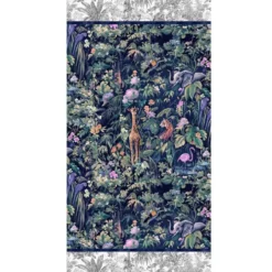 Telo arredo foulard copritutto in puro cotone GABEL Avventura blu