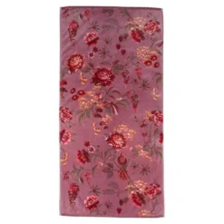 Telo bagno doccia 70x140 in spugna PIP STUDIO Secret Garden malva
