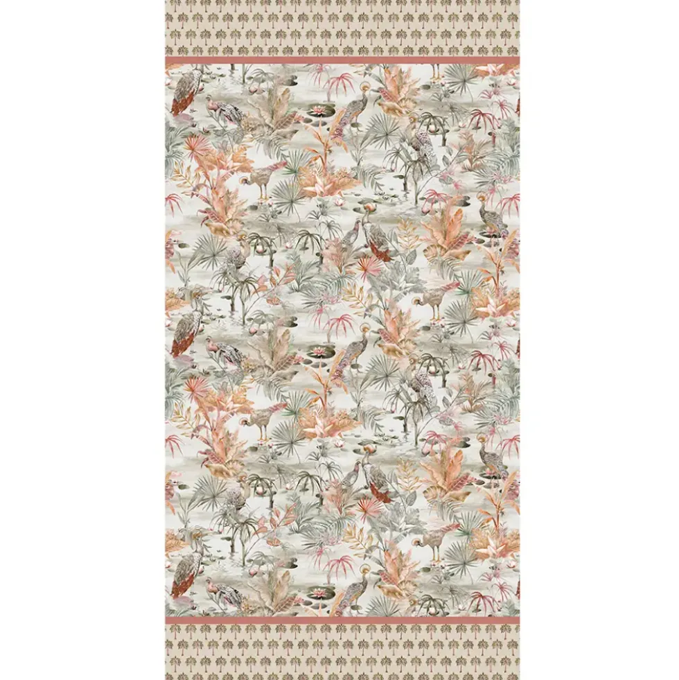 Telo GABEL Calma rosato 180x270 e 270x270 cm | Copritutto