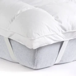 Topper matrimoniale imbottito effetto piuma Prestige 165x200