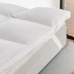 Topper matrimoniale imbottito effetto piuma Prestige 165x200