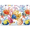 Tovaglietta Americana Antimacchia 30x45 Pesci e Coralli marini